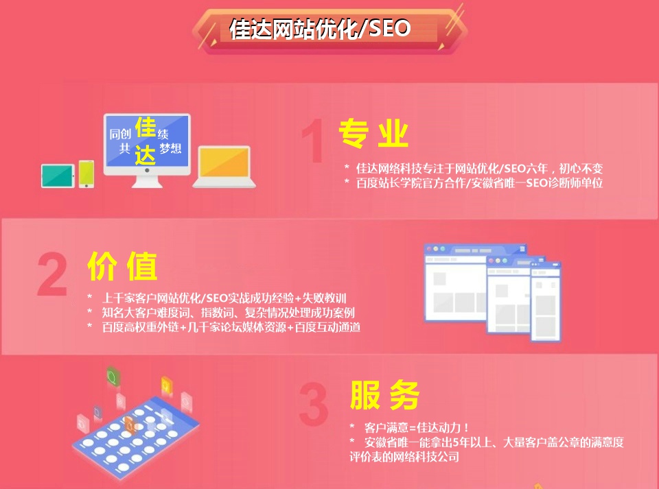 佳达合肥网站优化SEO